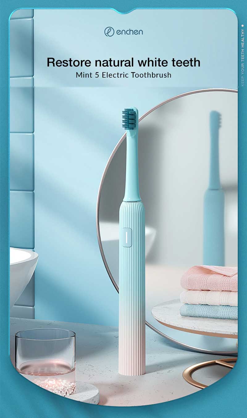 Mint5 Sonic electric toothbrush
