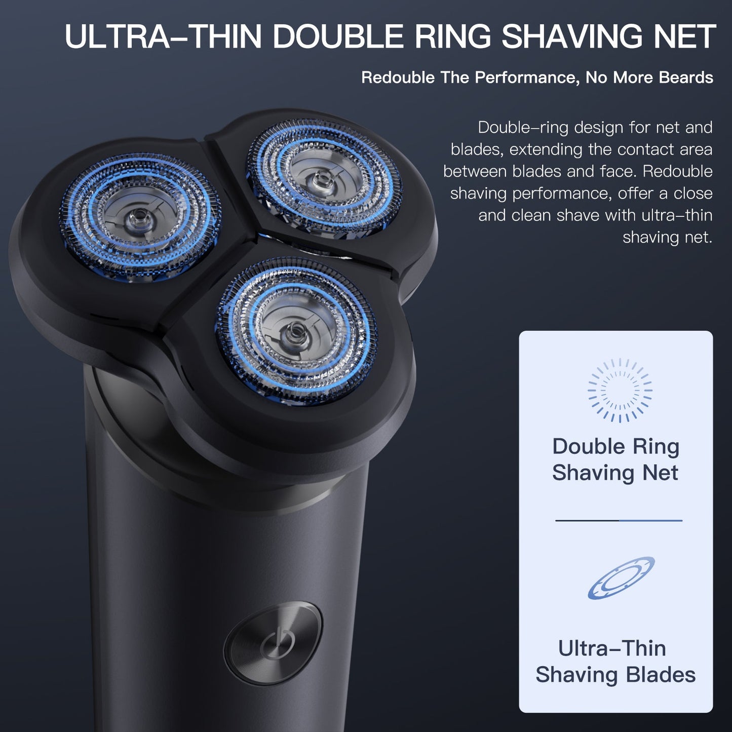 Victor (BlackStone 7) Electric Men's Shaver