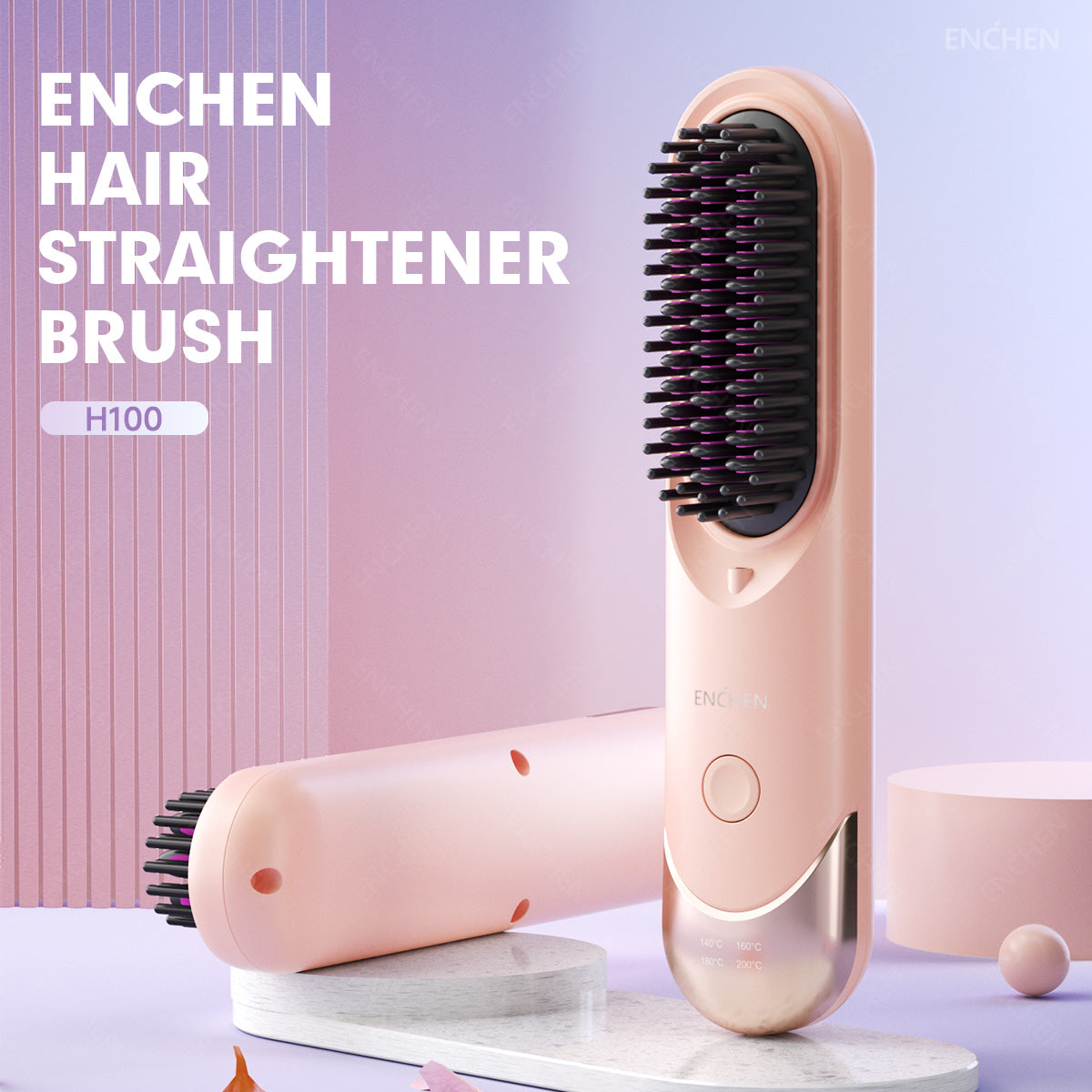 H100-Nhairstraightenerbrush