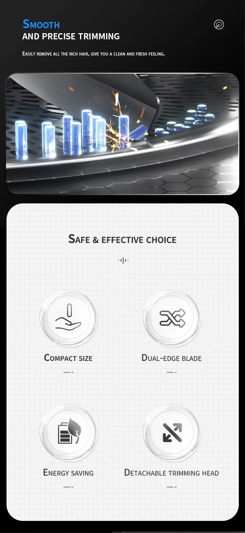 EN005 (N3) Nose&ear Hair Trimmer