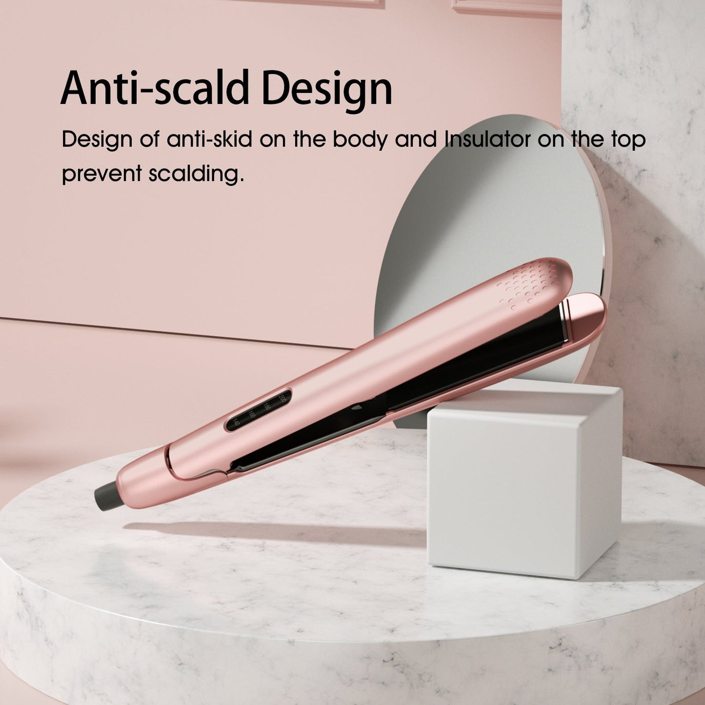 Enrollor Straightener＆Curler Iron 2-in-1