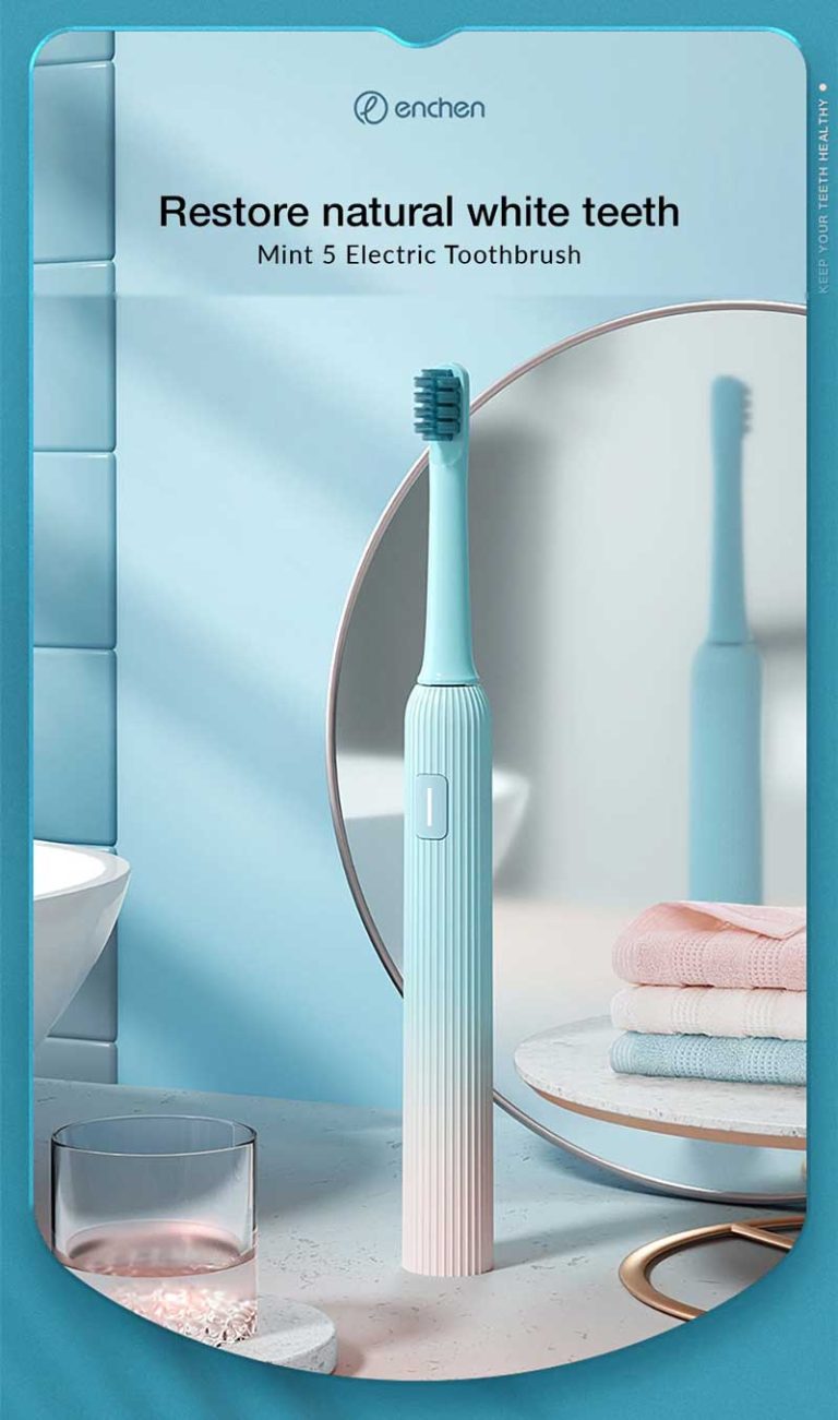 Mint5 Sonic electric toothbrush