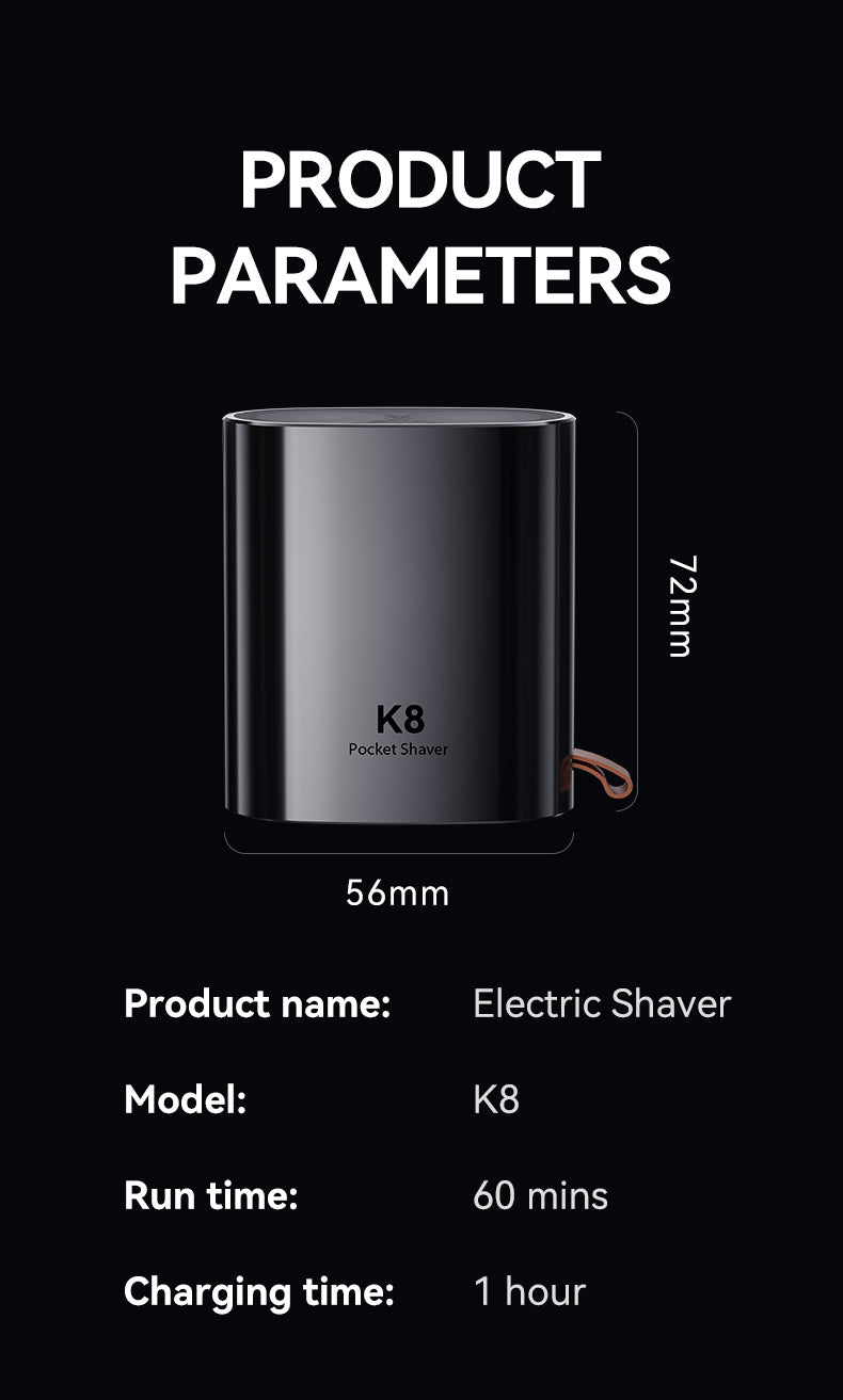 K8 Mini shaver