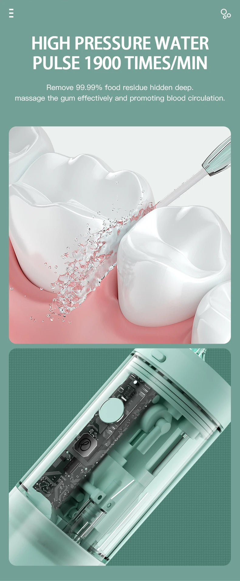 Mint 3 Water Flosser