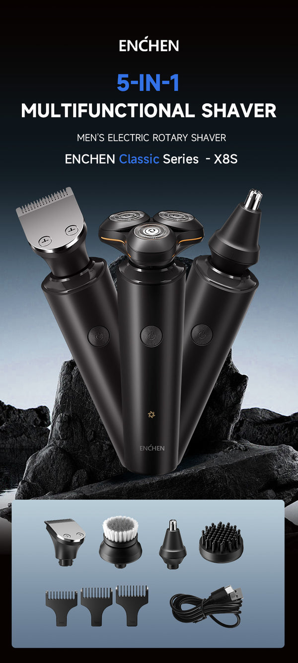 X8S-C 5-in-1 Grooming kit