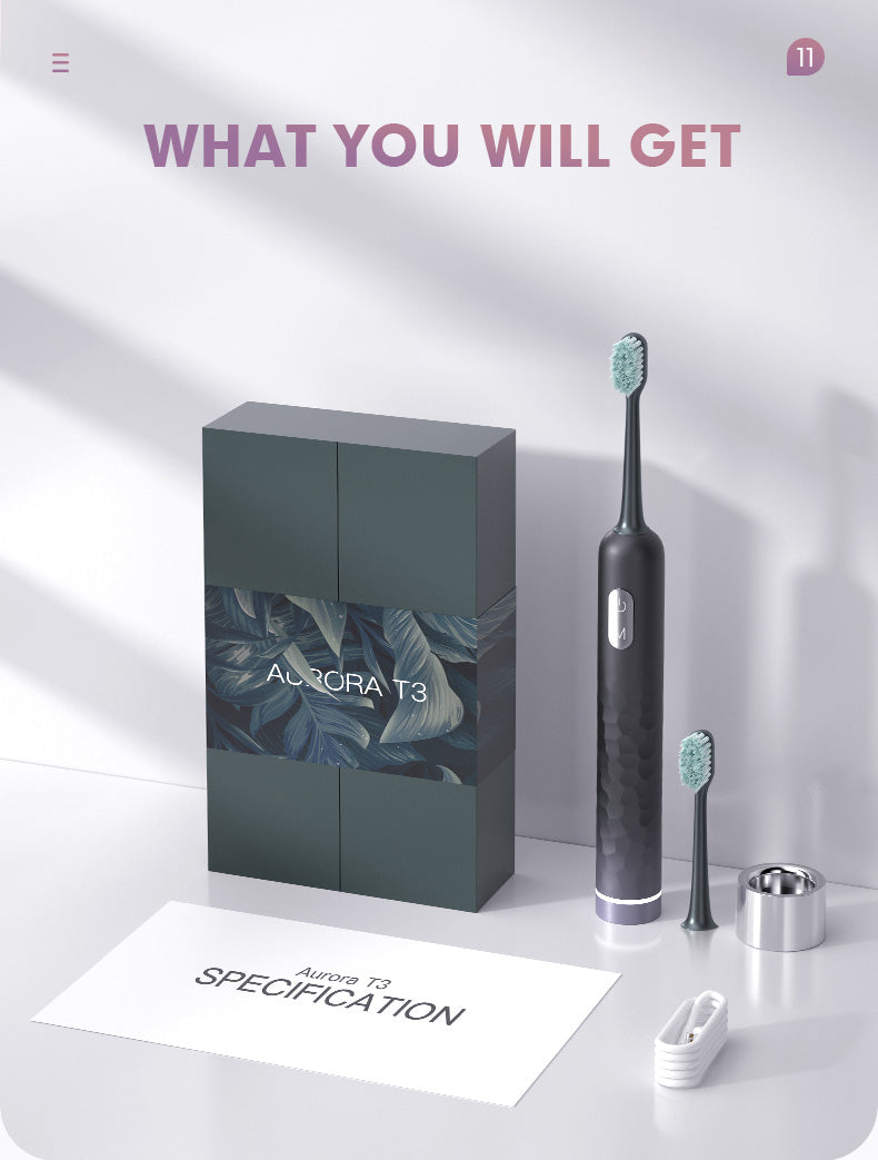 Aurora T3   Sonic electric toothbrush