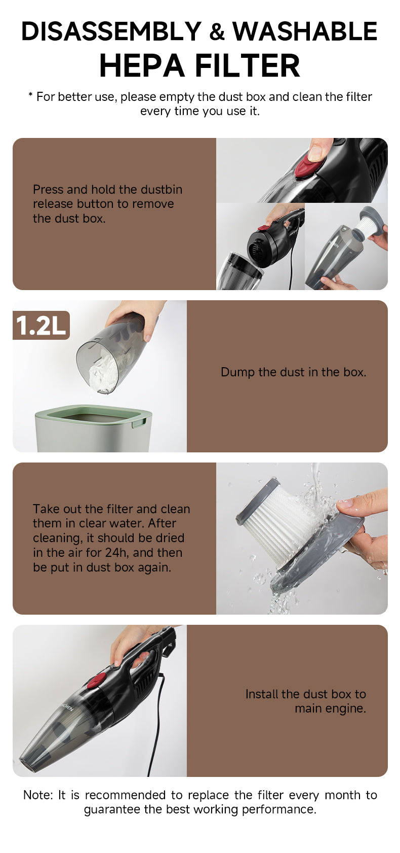 Handheld Vacuum Cleaner V1