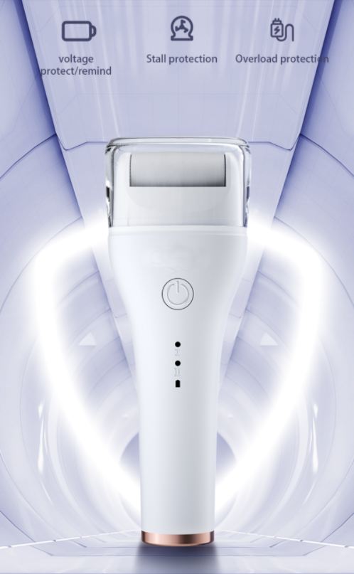 Rock Electric Foot Callus Remover （3 Roller Heads）