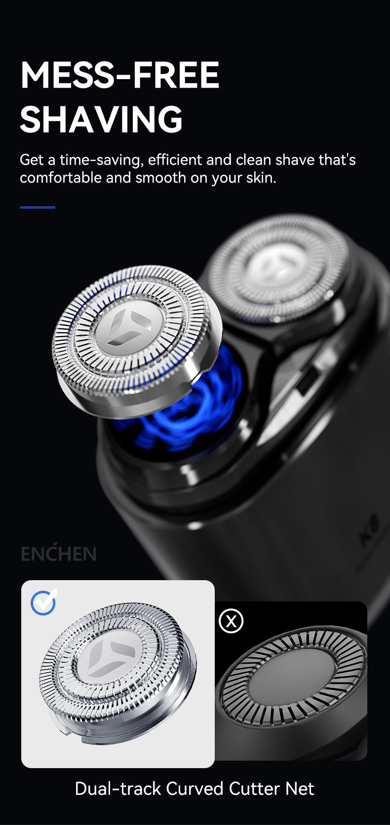 K8 Mini shaver