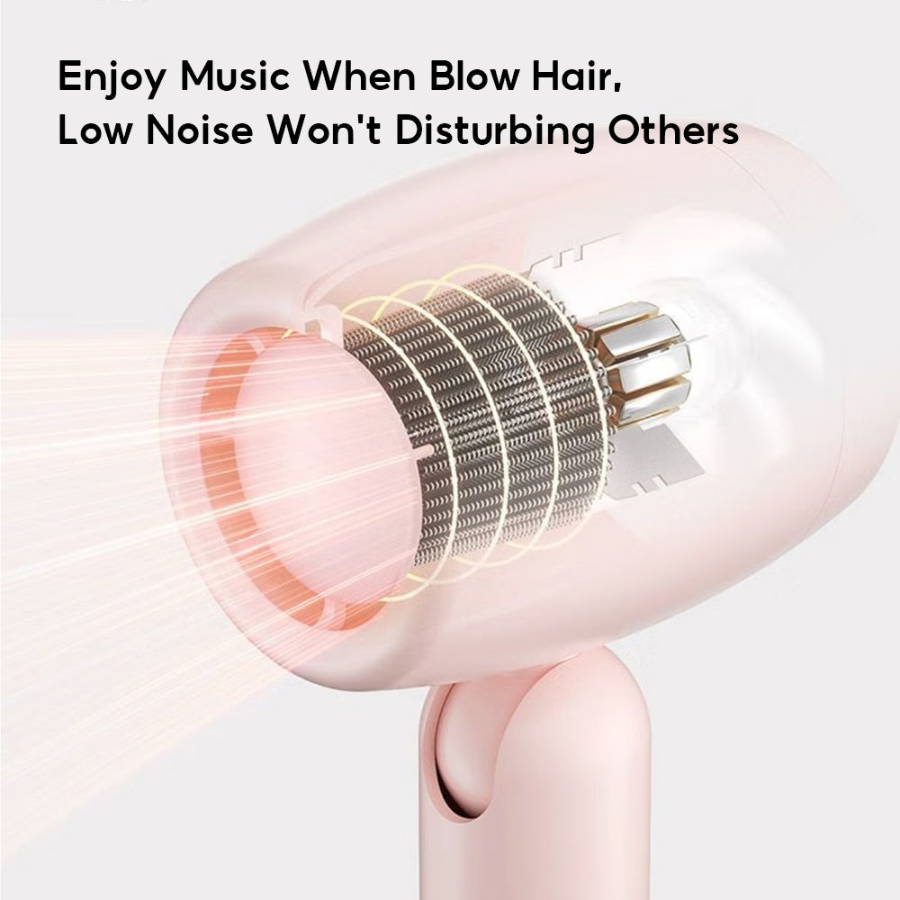 Air3 Small Lightwight Blower Safe Mini Foldable Hair Dryer