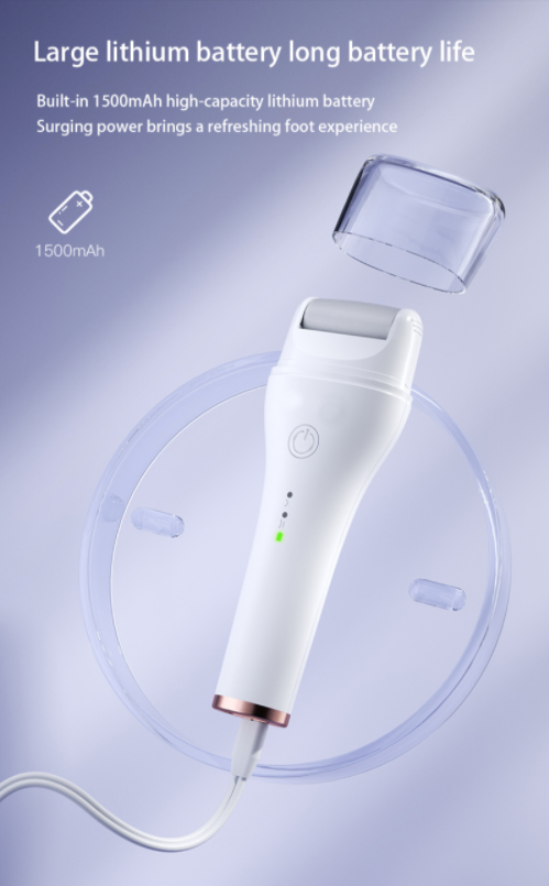 Rock Electric Foot Callus Remover （3 Roller Heads）