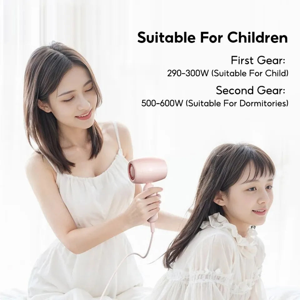 Air3 Small Lightwight Blower Safe Mini Foldable Hair Dryer