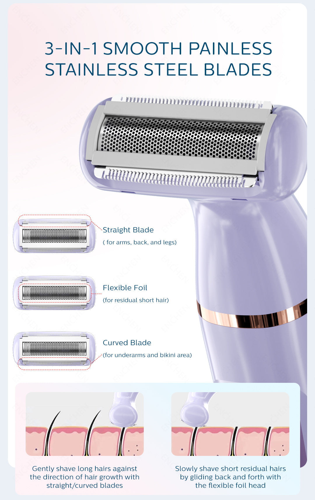 A1  Hair removal shaver
