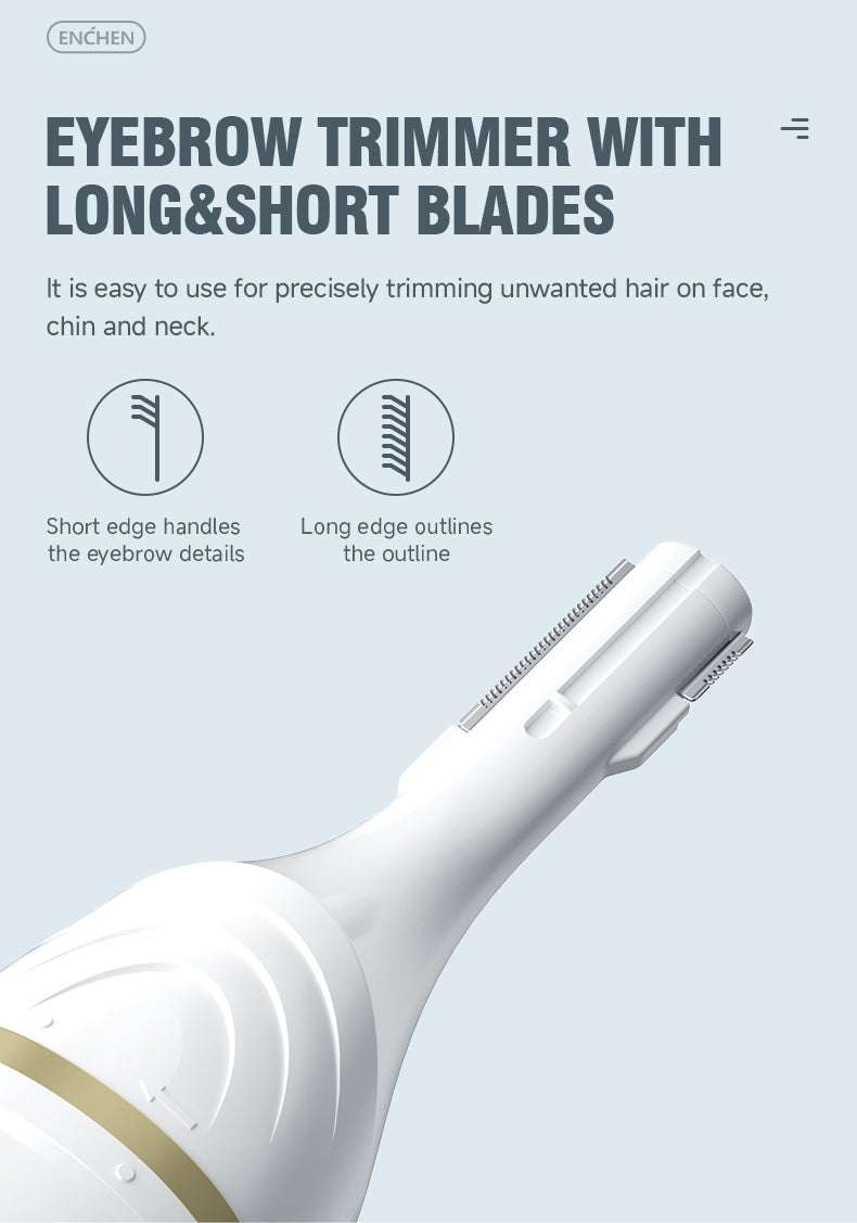 Mocha D 3-in-1 body hair trimmer