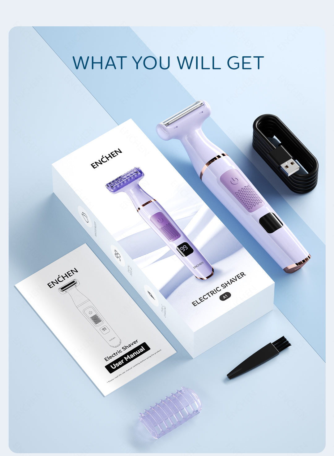 A1  Hair removal shaver