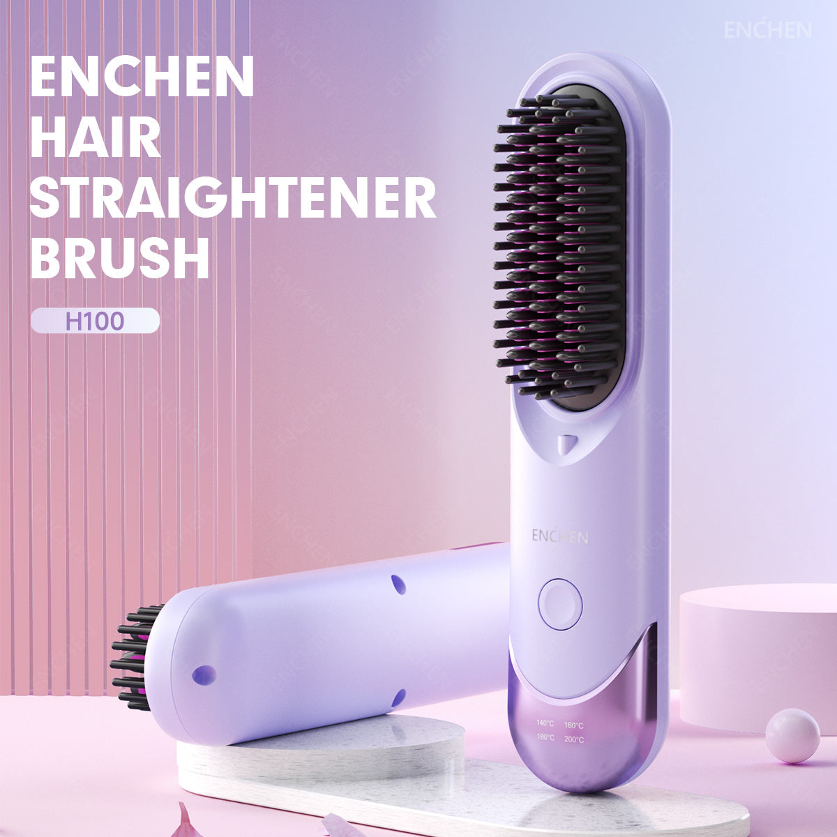 H100-Nhairstraightenerbrush