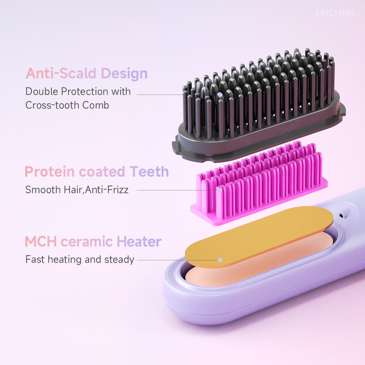H100-Nhairstraightenerbrush