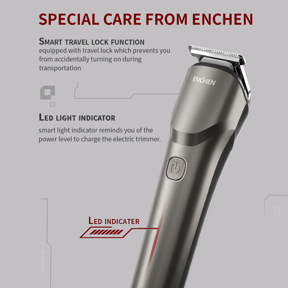 Beardo 2 Trimmer (TR-001) upgraded version
